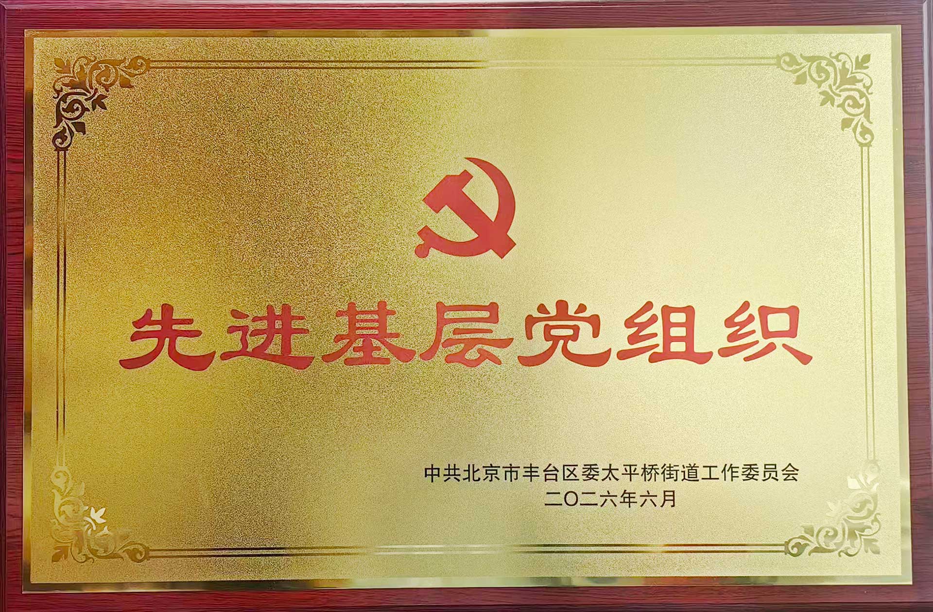 喜报｜党建引领践初心 载誉前行庆华诞——星空体育综合登录入口(中国)官方网站招标集团党支部获评辖区“优秀基层党组织”